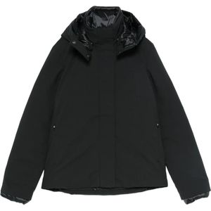 Save The Duck, Dames, Jassen, Zwart, Maat: S Poliester,