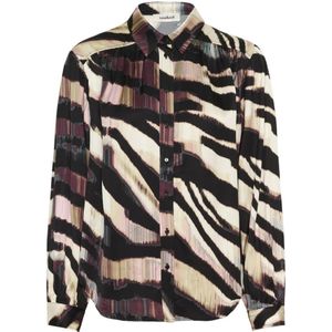 Soaked in Luxury, Dames, Blouses & Shirts, Veelkleurig, Maat: M
