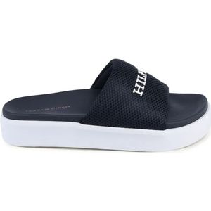 Tommy Hilfiger, Dames, Schoenen, Blauw, Maat: 36 EU Poliester,