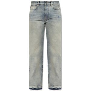 Amiri, Heren, Jeans, Blauw, Maat: W32 Katoen,