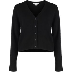 Vince, Dames, Truien, Zwart, Maat: S Wol,