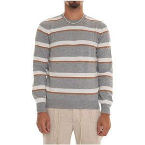 Gran Sasso, Heren, Truien, Grijs, Maat: M Kasjmier,