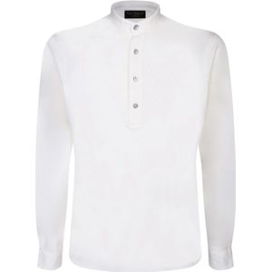 Dell'oglio, Heren, Tops, Wit, Maat: 2XL