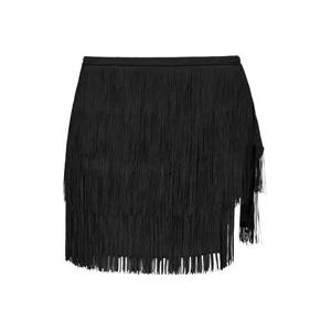Pinko Short Skirts , Black , Dames , Maat: S