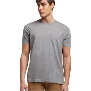 Brooks Brothers, Heren, Tops, Grijs, Maat: L Katoen,