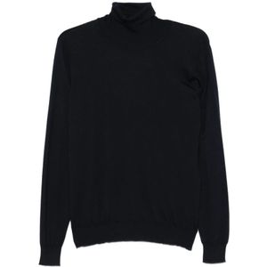 Fedeli, Heren, Truien, Blauw, Maat: XL Kasjmier,