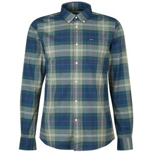 Barbour, Heren, Overhemden, Veelkleurig, Maat: M Leer,