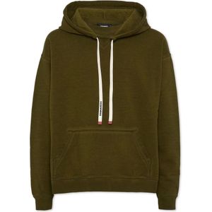 Dsquared2, Heren, Sweatshirts & Hoodies, Groen, Maat: M