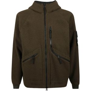 Stone Island, Heren, Truien, Groen, Maat: L