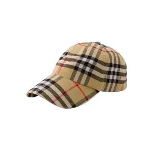 Burberry Cotton hats , Beige , Dames , Maat: ONE Size