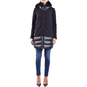 Rrd, Dames, Mantels, Zwart, Maat: M Polyamide,