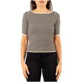 Slim fit gebreide pullover van viscosemix, model 'WASER'