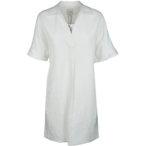 Calvin Klein, Dames, Jurken, Wit, Maat: S