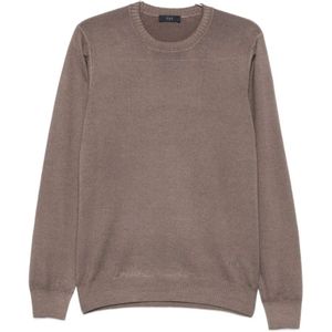 Fay, Heren, Truien, Beige, Maat: M Wol,