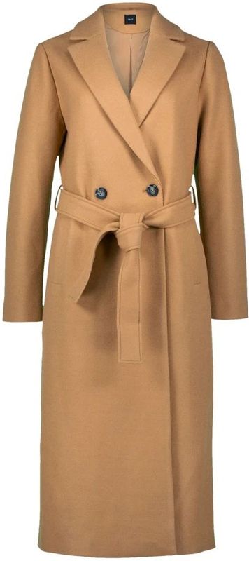 Zero - Mantel met Ceintuur - Bruin - Dames