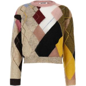 Moschino, Dames, Truien, Veelkleurig, Maat: XS