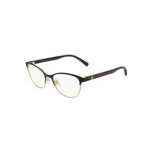 Gucci Zwarte Gouden Blauwe Brillen , Black , unisex , Maat: 49 MM