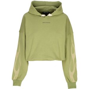 Vision OF Super, Dames, Sweatshirts & Hoodies, Groen, Maat: M Lame,