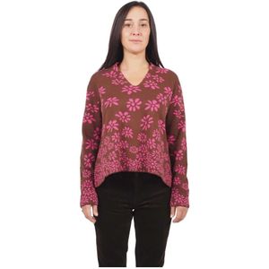 Alessia Santi, Dames, Truien, Bruin, Maat: XS Katoen,