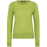 Betty Barclay - Kasjmier Trui - Groen - Dames - Ronde Hals