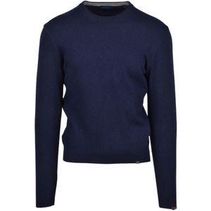 Paul & Shark, Heren, Truien, Blauw, Maat: M Wol,