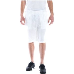 Daniele Alessandrini, Heren, Korte broeken, Wit, Maat: M Katoen,