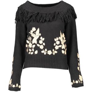 Blugirl, Dames, Truien, Grijs, Maat: S Wol,