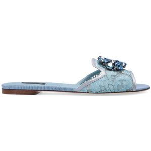 Dolce & Gabbana, Dames, Schoenen, Blauw, Maat: 36 EU