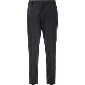 Dolce & Gabbana, Heren, Broeken, Zwart, Maat: XL