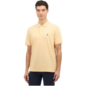 Brooks Brothers, Heren, Tops, Geel, Maat: XS Katoen,