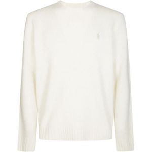 Polo Ralph Lauren, Heren, Truien, Wit, Maat: M Wol,