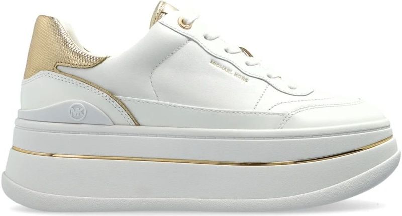 Michael Kors, Dames, Schoenen, Wit, Maat: 35 EU Leer,