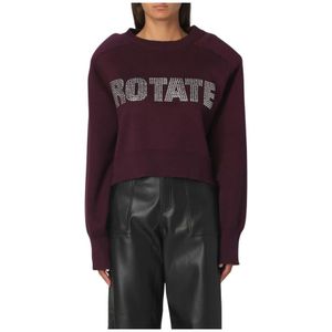 Rotate Birger Christensen, Dames, Truien, Rood, Maat: XS Katoen,