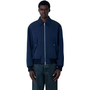 Dries Van Noten, Heren, Sweatshirts & Hoodies, Blauw, Maat: S