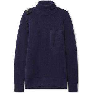 Ma.strum, Heren, Truien, Blauw, Maat: M Katoen,