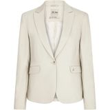 MOS MOSH - BLAKE NIGHT - Blazer - Zwart - Katoen/Elastaan - Getailleerd Model