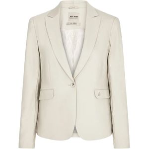 MOS MOSH - BLAKE NIGHT - Blazer - Zwart - Katoen/Elastaan - Getailleerd Model