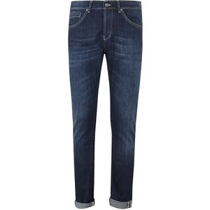 Dondup, Heren, Jeans, Blauw, Maat: W29 Denim,