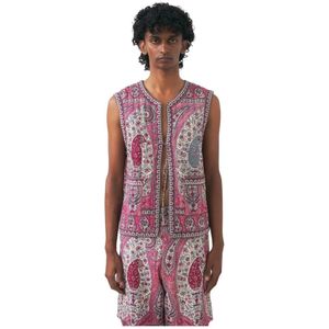 Antik Batik, Heren, Jassen, Veelkleurig, Maat: XL Katoen,