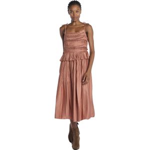 Sea NY, Dames, Jurken, Roze, Maat: XS Satijn,