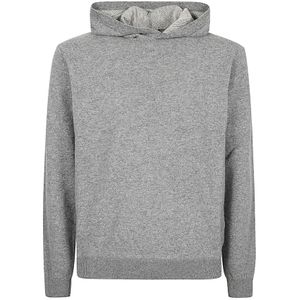 Daniele Fiesoli, Heren, Sweatshirts & Hoodies, Grijs, Maat: 2XL Katoen,