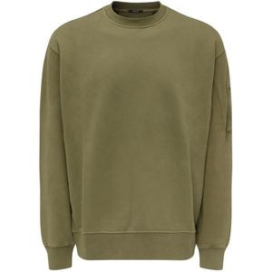 C.p. Company, Heren, Sweatshirts & Hoodies, Groen, Maat: L