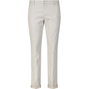 Dondup, Heren, Broeken, Beige, Maat: W33 Denim,