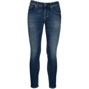 Dondup, Heren, Jeans, Blauw, Maat: W36 Denim,