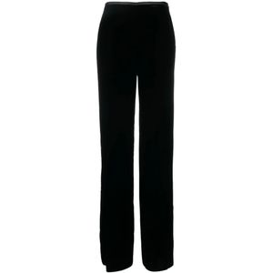 Emporio Armani, Dames, Broeken, Zwart, Maat: M