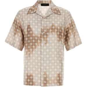 Amiri, Heren, Overhemden, Veelkleurig, Maat: M Satijn,