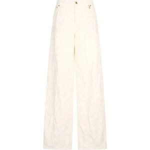 Roberto Cavalli, Dames, Broeken, Beige, Maat: XS