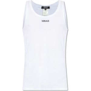 Versace - Tops - Ondergoed - Wit - Katoen