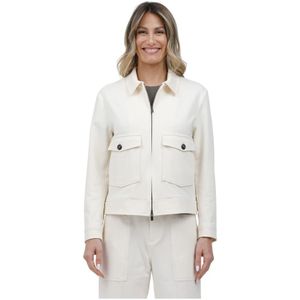 Circolo 1901, Dames, Jassen, Wit, Maat: S Fleece,