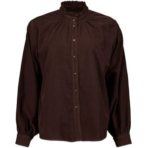 Sacrécoeur, Dames, Blouses & Shirts, Bruin, Maat: S